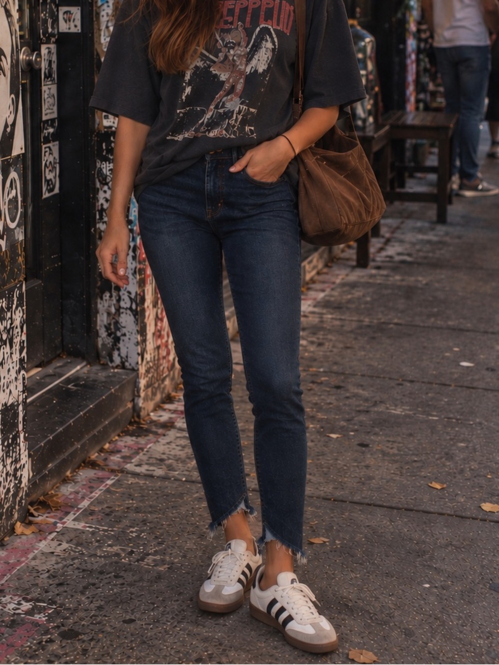 Old Navy Indigo Cropped Skinny Ankle Jeans